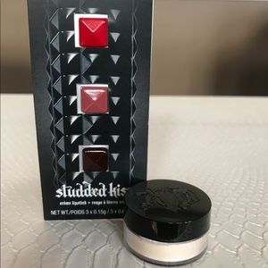 A KAT VON D- deluxe lip cremes & a setting powder